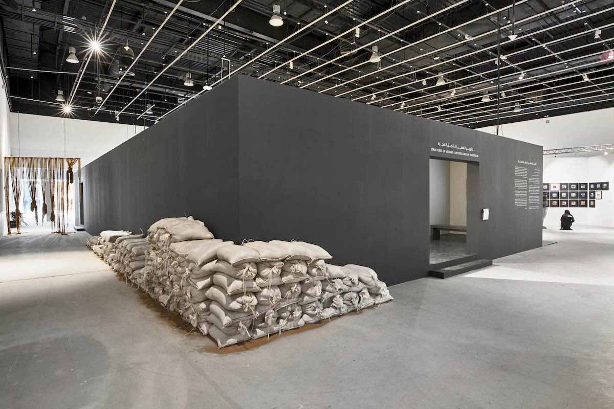 Sara Al Haddad, Installation: Structures of Meaning | Architectures of Perception. Photo: Erik and Petra Hesmerg, Courtesy of Abu Dhabi Art 2018