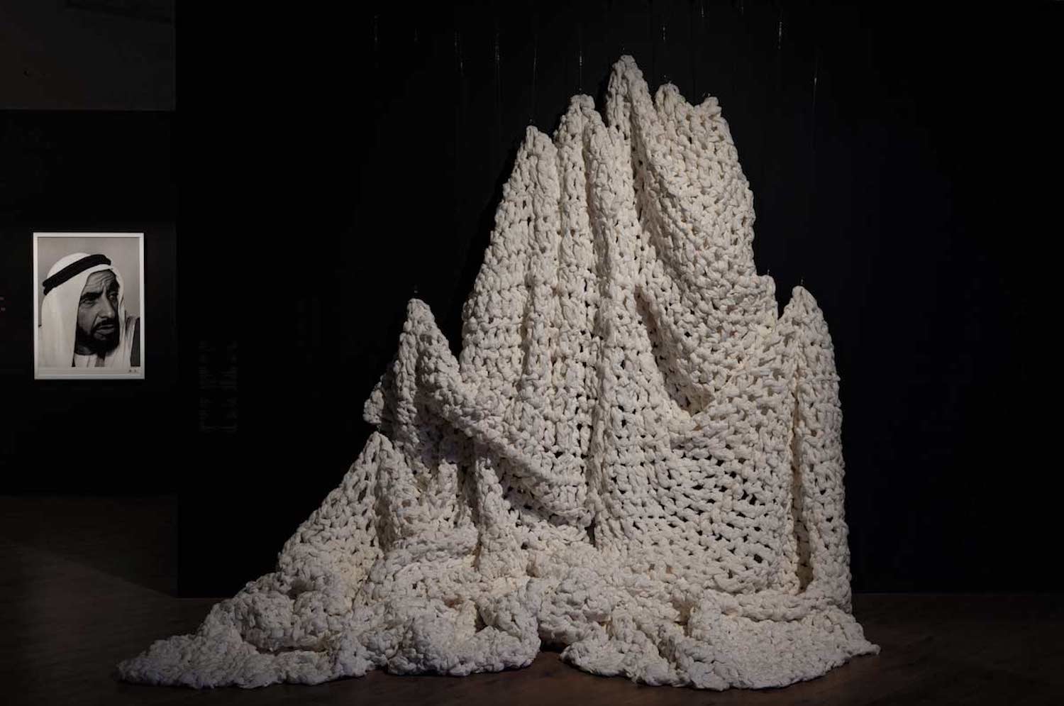 Sara Al Haddad, inhale (2017), installation view at Portrait of a Nation II: Beyond Narratives, ADMAF, 2022 - Image courtesy of ADMAF